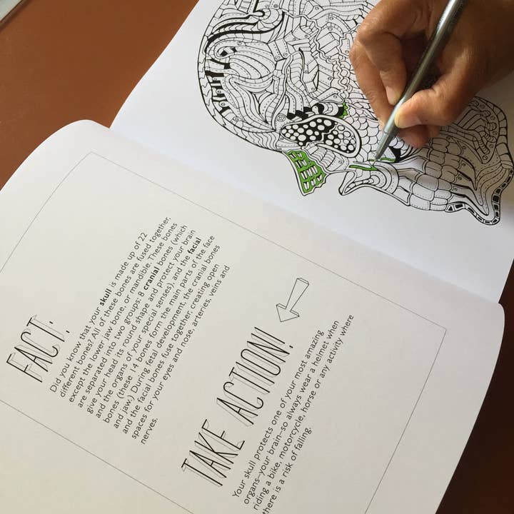 Artery Ink – Engroshandel Malebog - Voksen – Vis mig dine tarme! En kunstnerisk & Anatomisk malebog for voksne