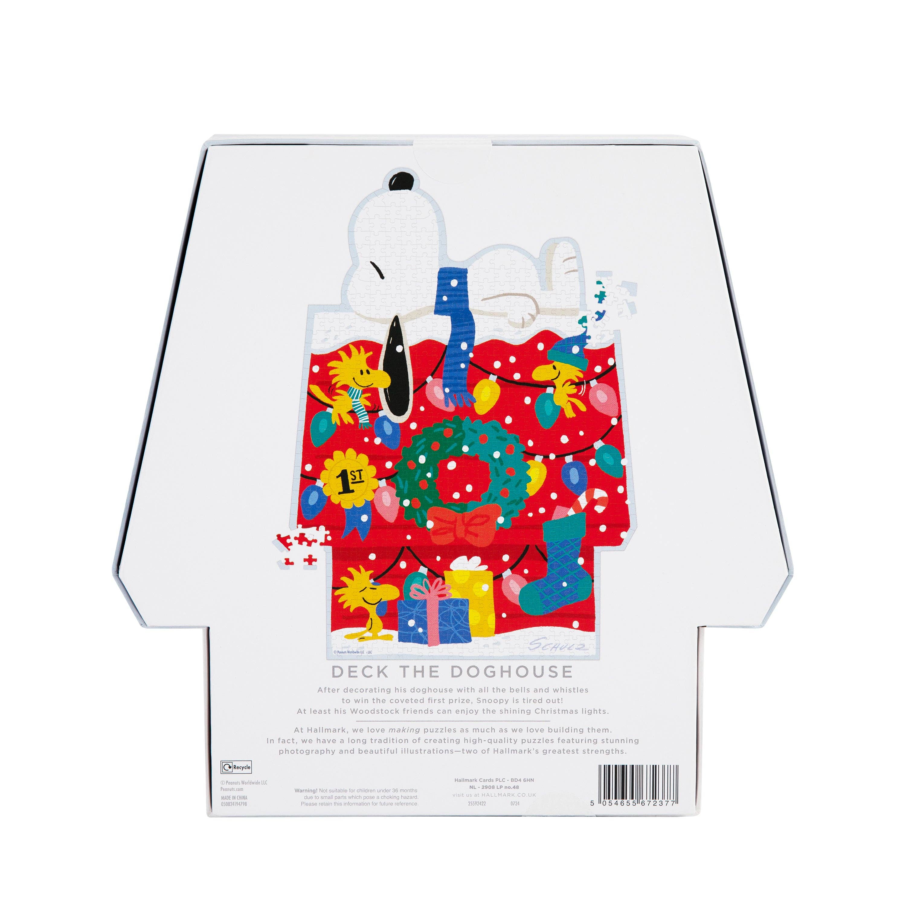 Hallmark – wholesale Puzzle – Adult – Peanuts™ Snoopy Red Doghouse 680-Piece Jigsaw Puzzle6