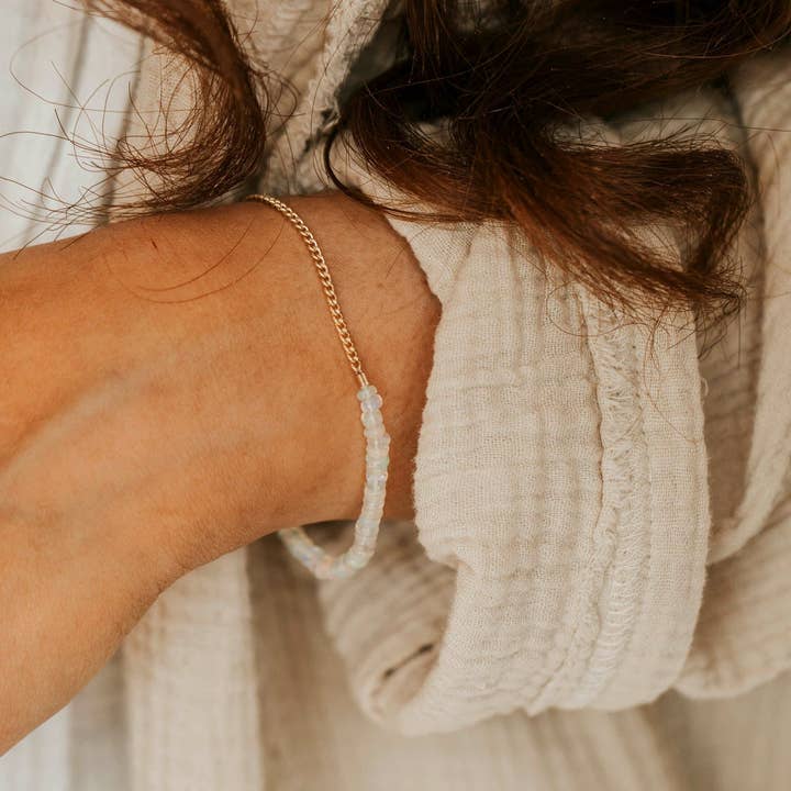 Hello Adorn - Wholesale Link & Chain Bracelet - Esme Bracelet | 14kt Gold Fill + Sterling Silver3