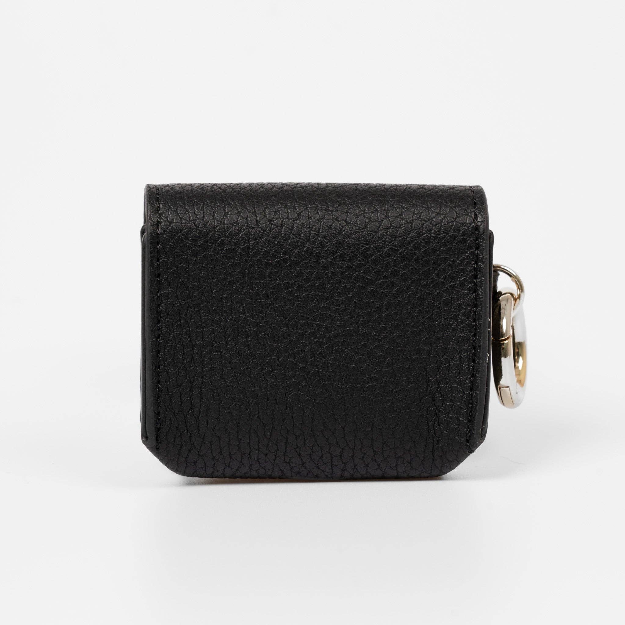 ÊTRE - Wholesale Airpod/Earbud Case - Men's - Asher Wireless Earbuds Case - Black, Faux Leather3