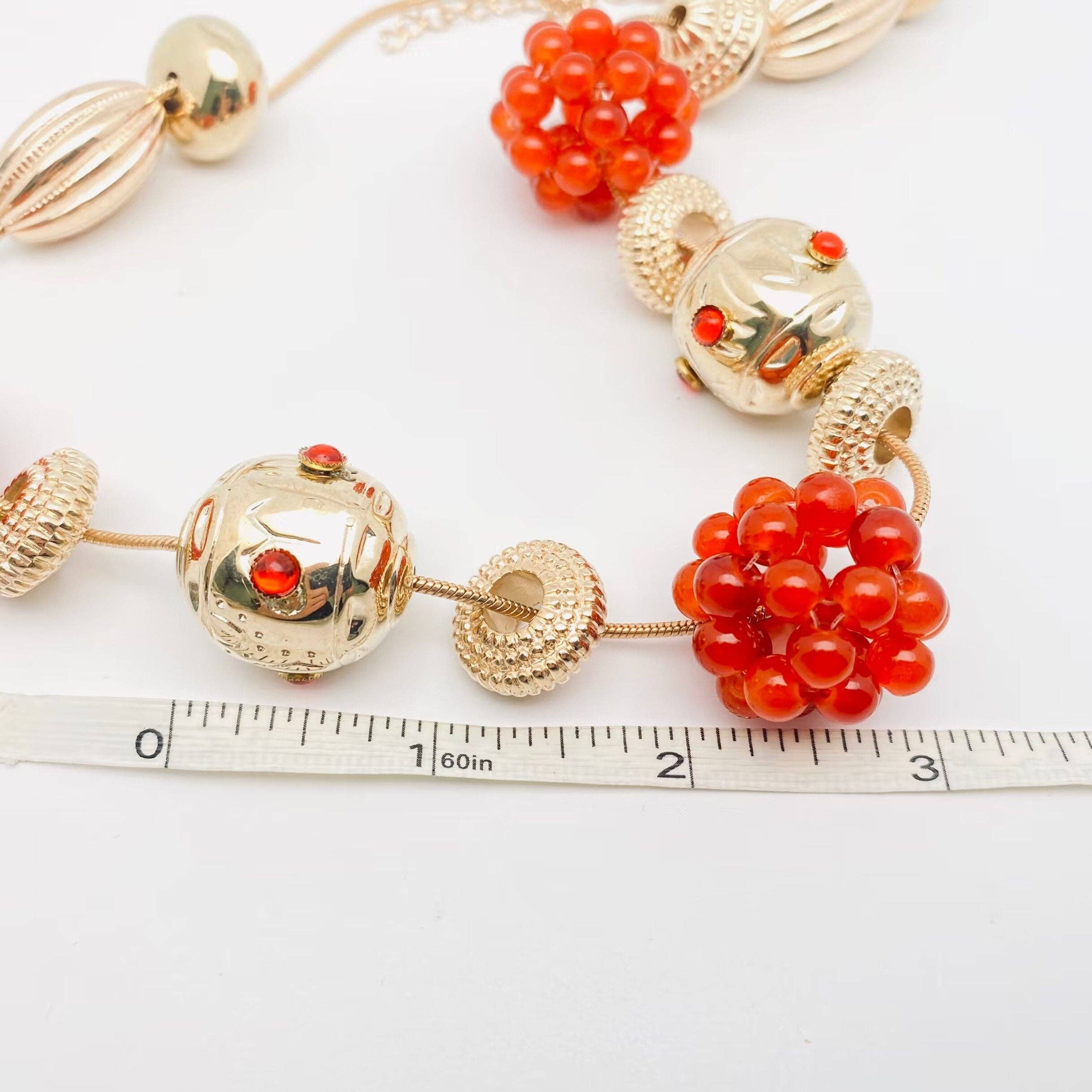 Mio Queena - Wholesale Choker/Collar - Handmade Garnet Beaded Choker Necklace2