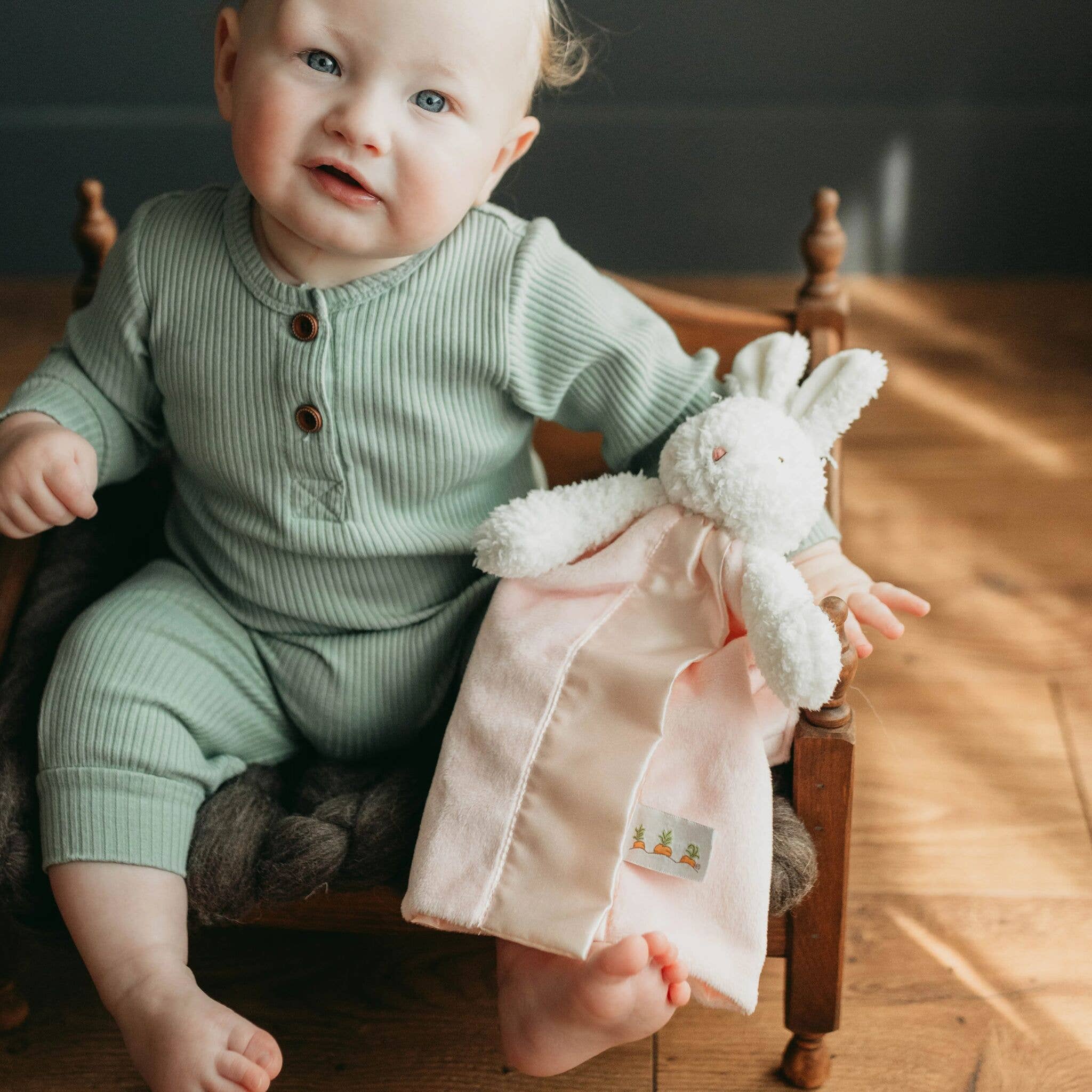 Bunnies By the Bay - Vente Couverture douillette – bébé - Blossom Bunny Au revoir Buddy4