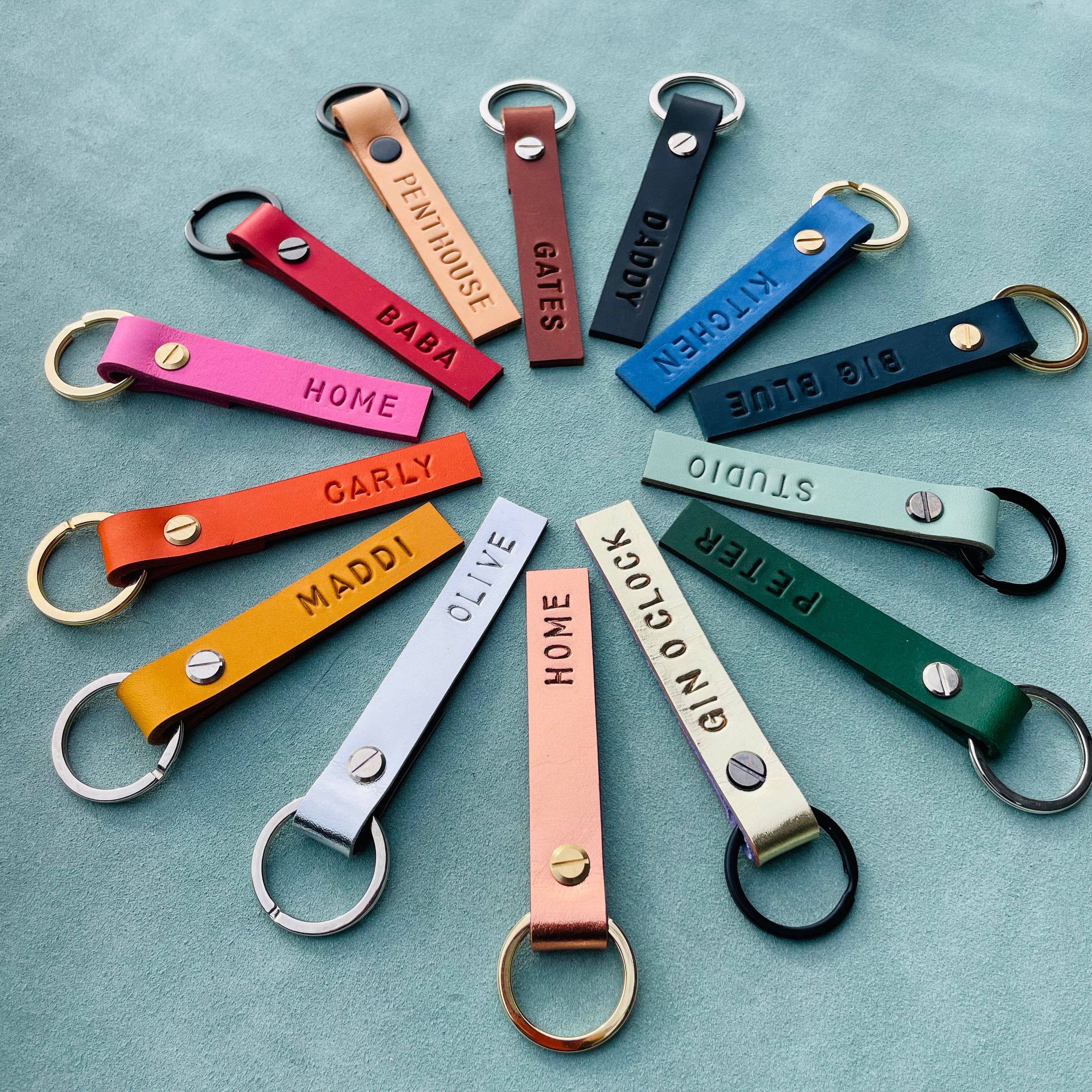 Konoc - Wholesale Keychain – Women's - TOUCAN Double sided Personalised leather keyrings1