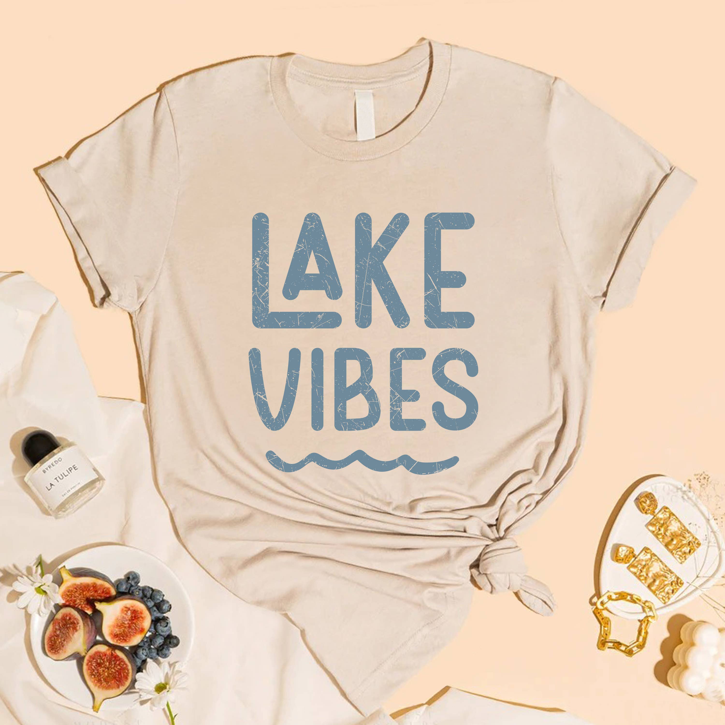 STARCHIS - Wholesale T-shirt met print - Dames - T-shirt met grafische print - Lake vibes8