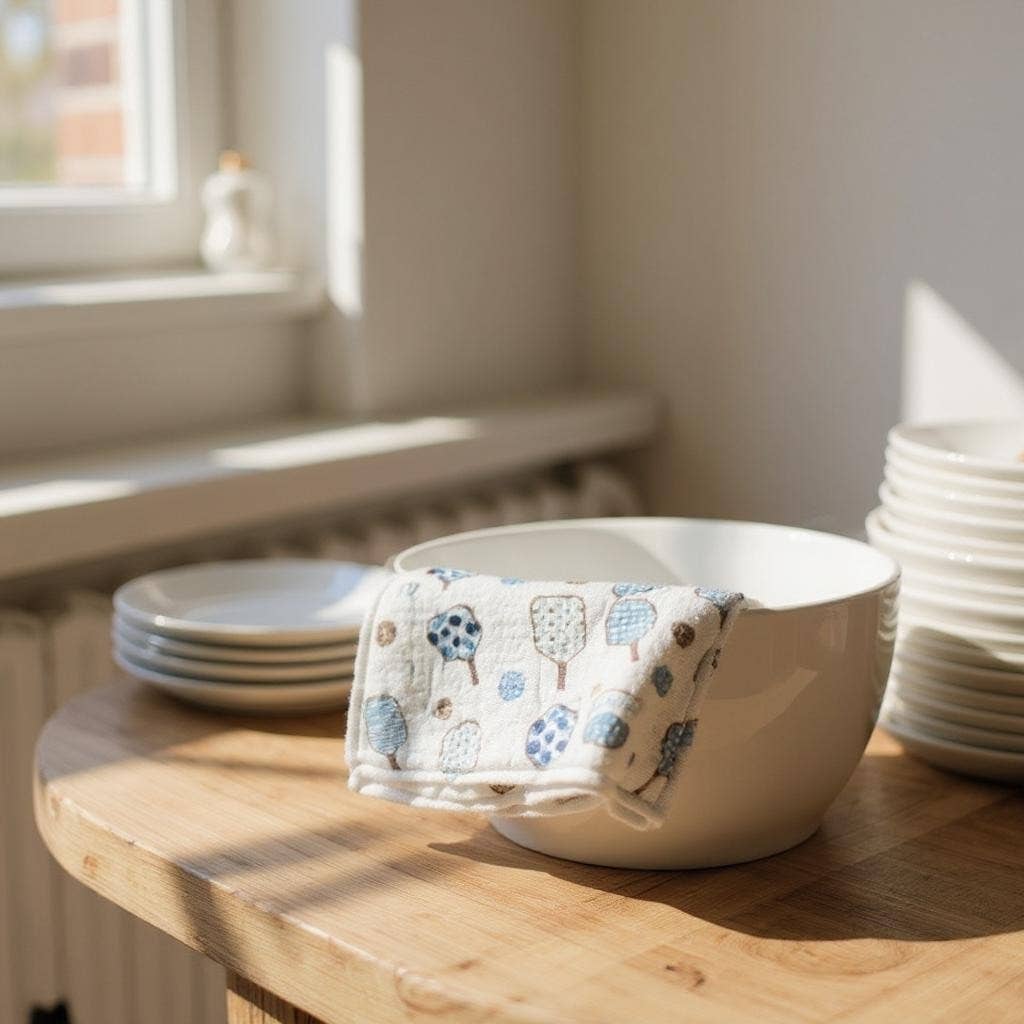 Linhome - Wholesale Dishcloth - Linhome Pickleball Swedish Dishcloth- Match Point Blue- 1 Pack1