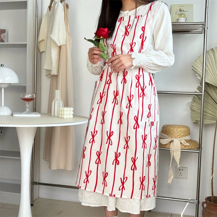 BUTTERFLY FRESH HANDMADE MULTICOLOR APRON_CWMM5795 for wholesale by ACCITY