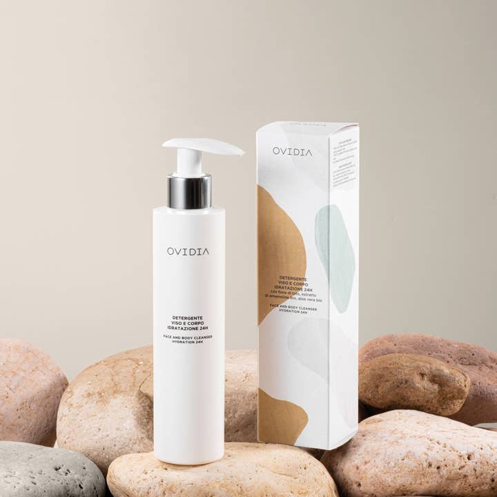 LIMPIADOR FACIAL Y CORPORAL HIDRATANTE 24H para venta al por mayor de Ovidia