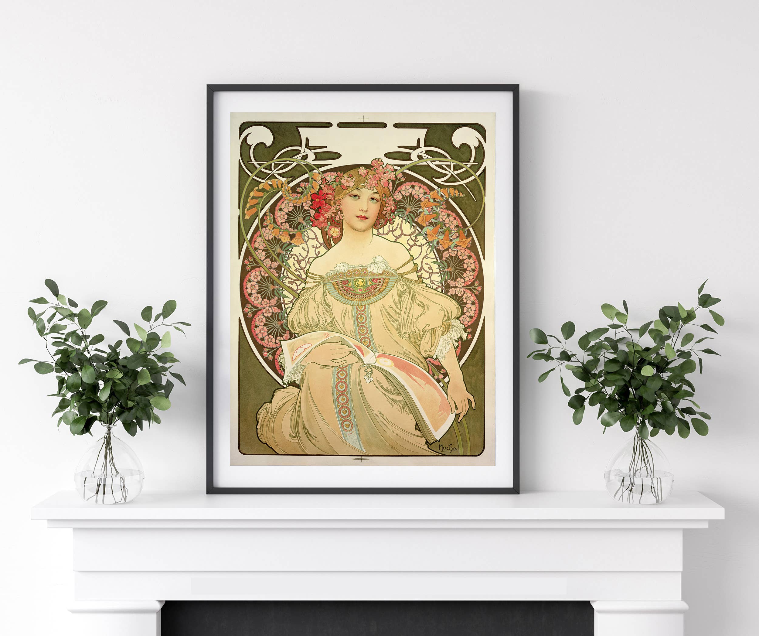 Go To Design - Wholesale Art Print - Fine art print Poster Champenois by Mucha unframed wall art3