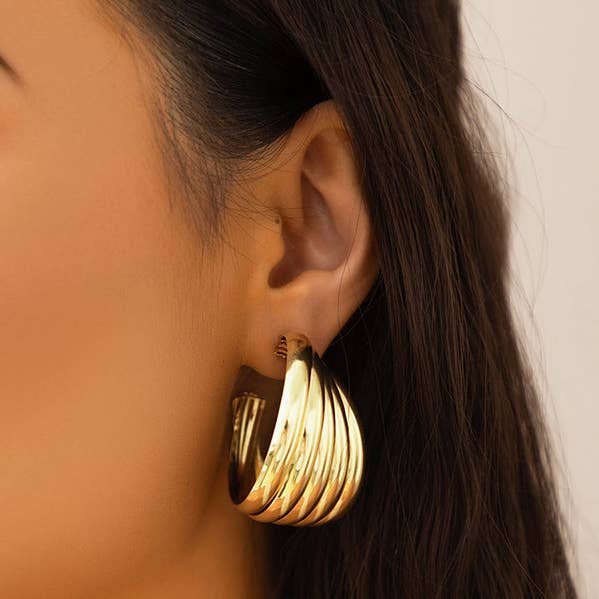 Normcore Geometric Solid Color Earrings Accessories for wholesale by Sheer Trend