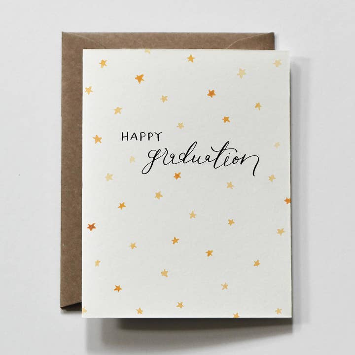 Happy Graduation | Congratulations Confetti Greeting Card for wholesale by everglow handmade