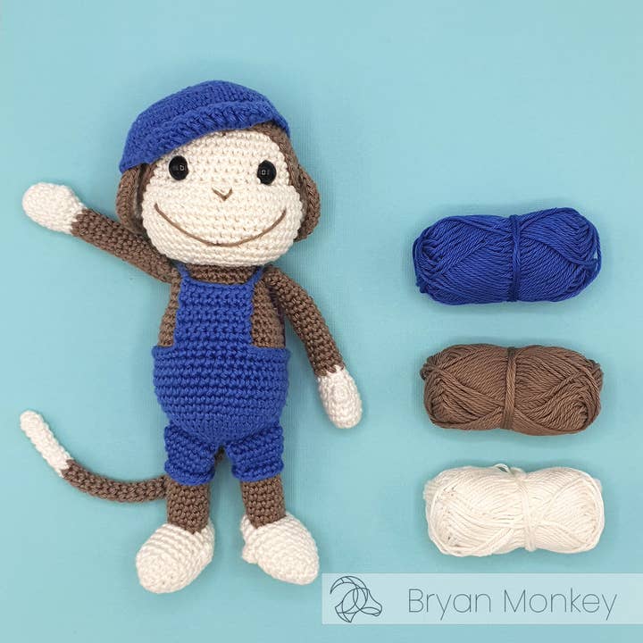 Hardicraft - Wholesale Knitting/Crochet Supplies - DIY Crochet Kit - Bryan Monkey1