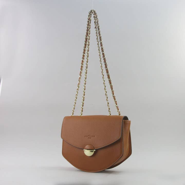 583033 Camel Leather Bag for wholesale by Frederic T.