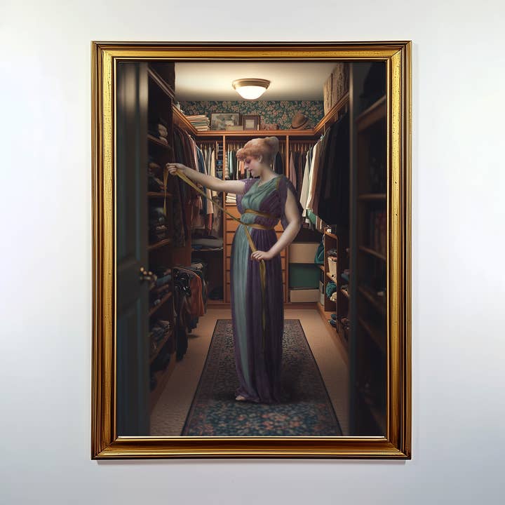 Dikhotomy - Wholesale Collage - Diosa del arte de armario impresión1