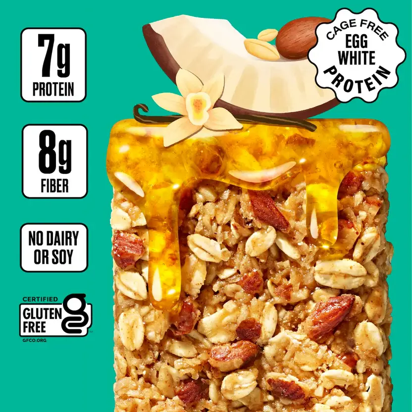 Over Easy – wholesale Snacksbar – Over Easy: Rostat Kokosnötsfrukostbar4