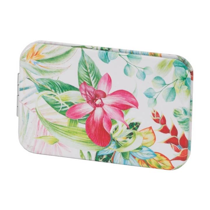 Mele and Co UK/ EU – wholesale Compact mirror – 2139 Orchid Cascade Hand Mirror1