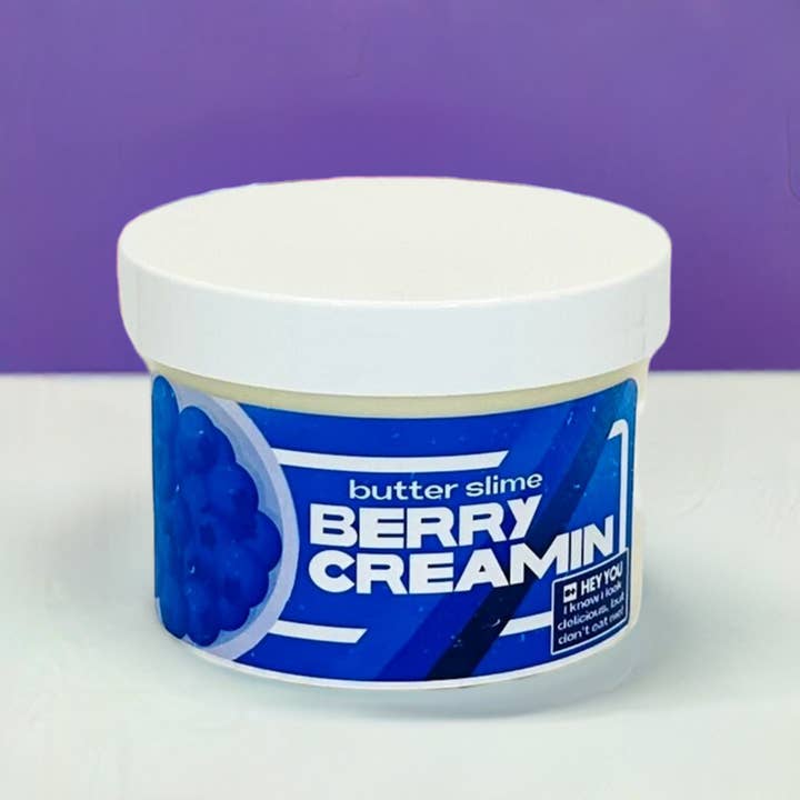 SlimeWorks - Wholesale Putty/slijm - Kinderen - Slijm | Berry Creamin' | Sensorisch Speelgoed & Cadeau voor Kinderen