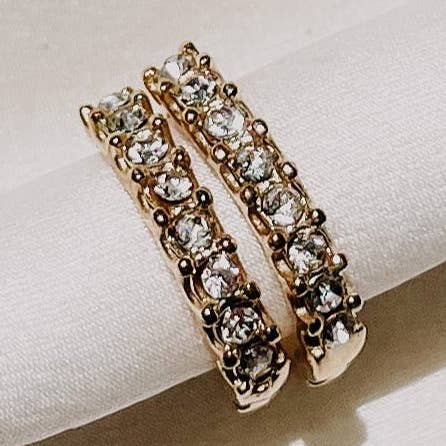 Iris Mini Hoops for wholesale by HEYMAEVE