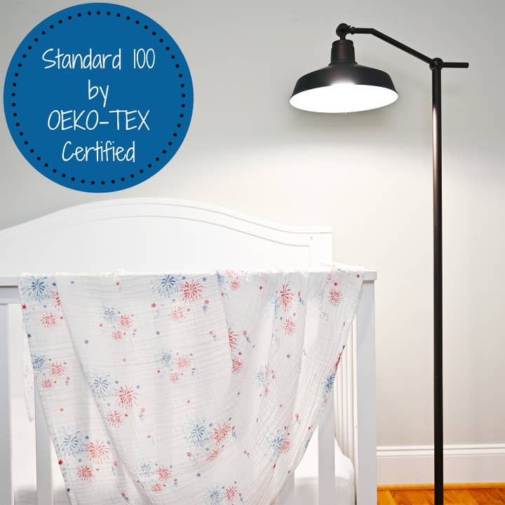 LollyBanks - Wholesale Inbakerdoek - Baby - Je bent een Vuurwerk Baby Mousseline Inbakerdoek5