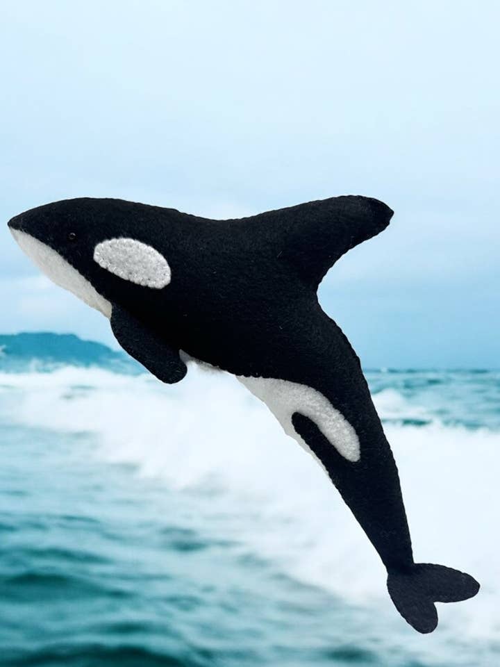 Orca Whale DIY Sewing Kits for wholesale by Genius Premium Craft