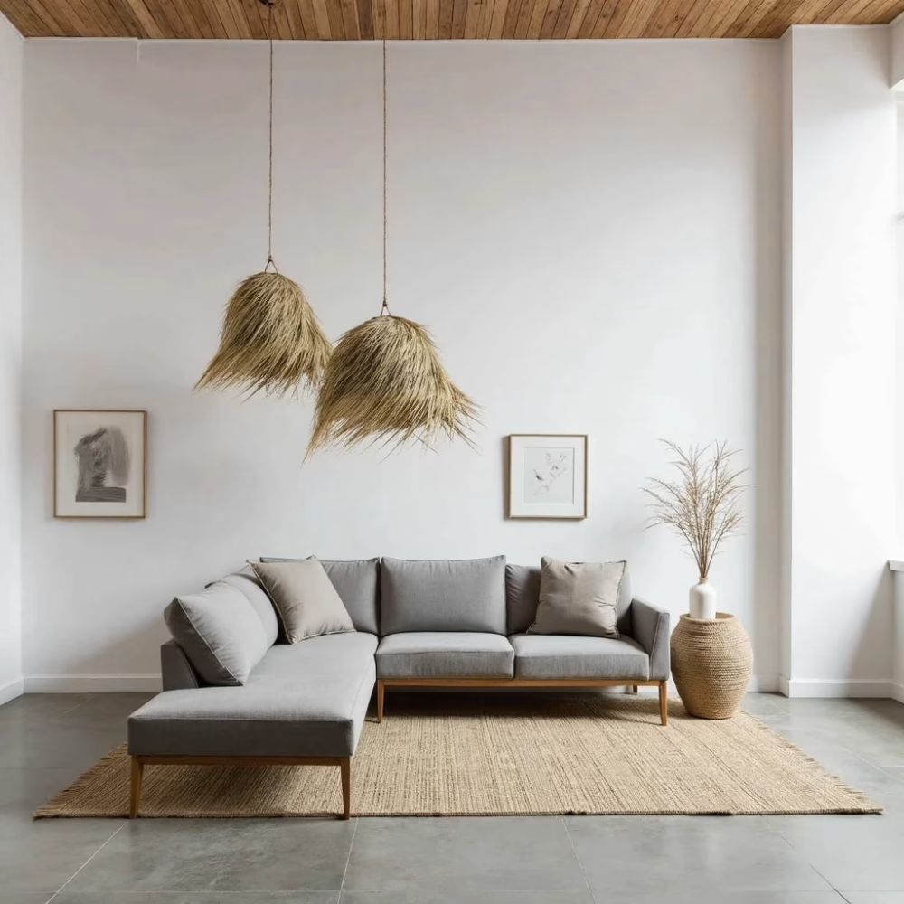 High crafty – wholesale Lampshade – Natural Palm Leaf Light Shade – Handwoven Moroccan Pendant 8