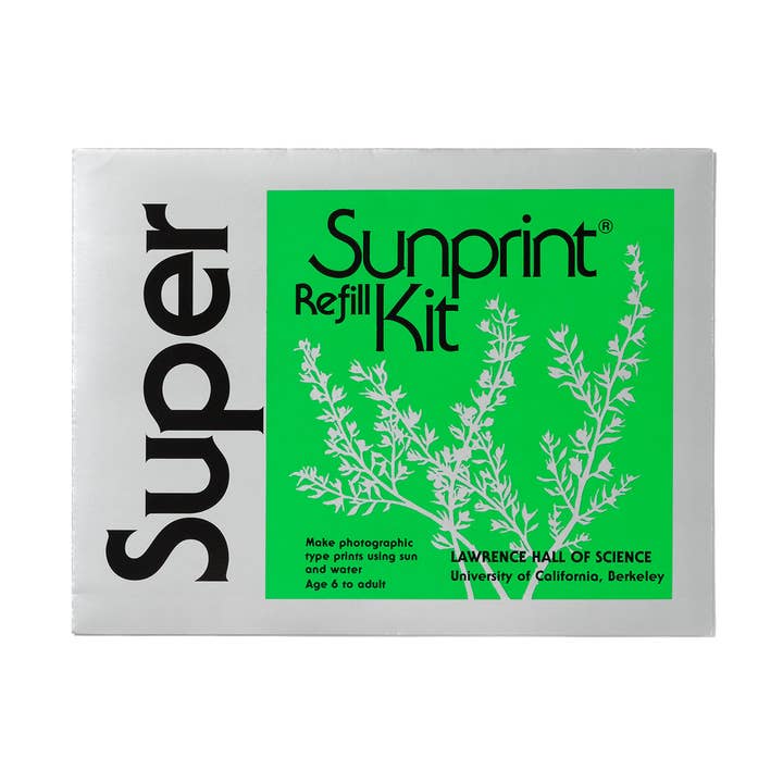 SUPER SUNPRINT KIT Blaues Cyanotypie-Papier | NACHFÜLLPACK (Kinder 6+) für den Großhandel von De Uno a Diez