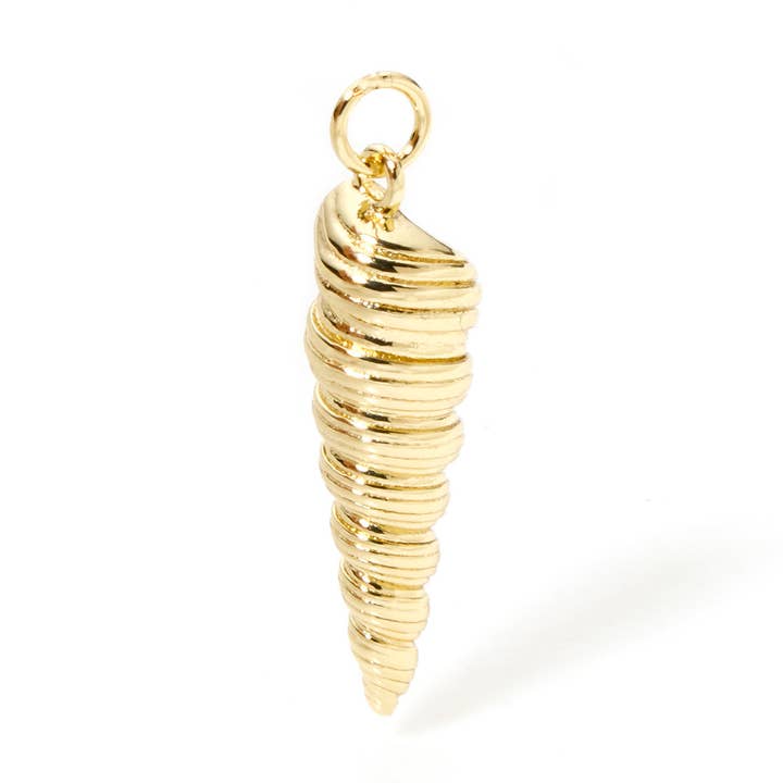 Conch Shell Charm/Pendant for wholesale by LolaClaire Jewelry