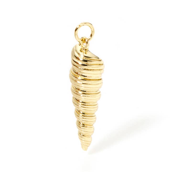Conch Shell Charm/Pendant for wholesale by LolaClaire Jewelry