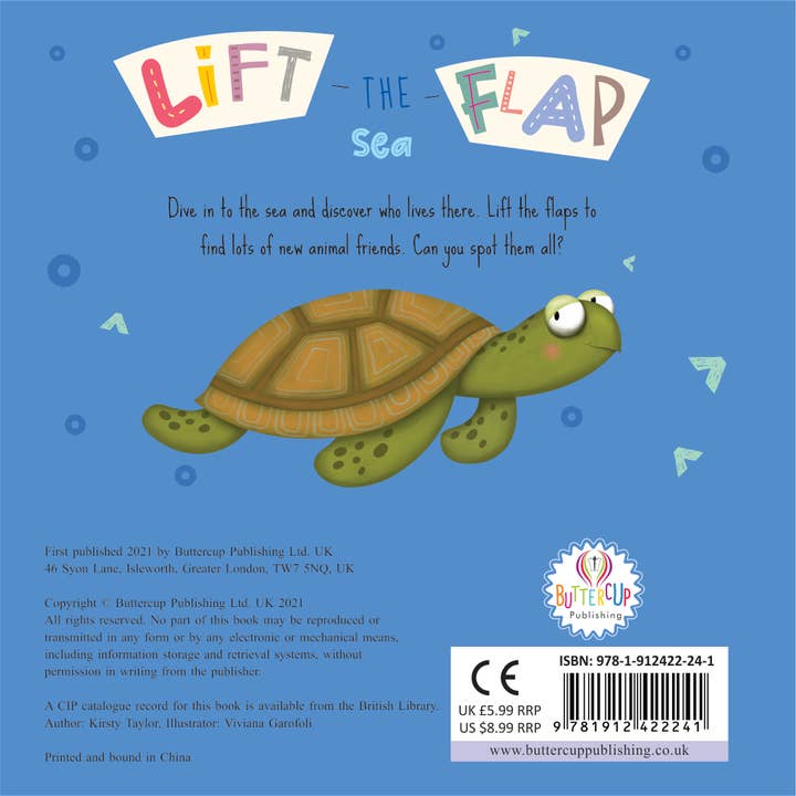Cardinal Publishers Group - Wholesale Baby & Toddler Book (0-2) - Lift-the-Flap Sea3