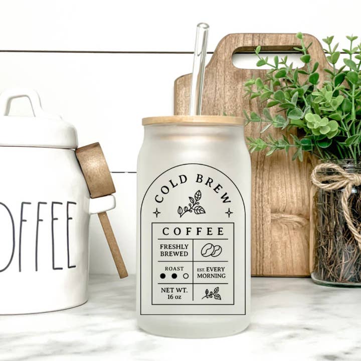 Bonita Bella Creations - Venta al por mayor Vaso/copa - Etiqueta de café, sublimación, lata de cerveza, vidrio, etiqueta de cerveza fría de 16 oz3