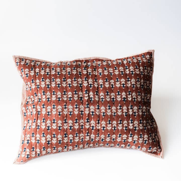 Blossom Block Print Sham and other Purchase Wholesale pillow sham. Free Returns & Net 60 Terms on Faire trending on Faire.