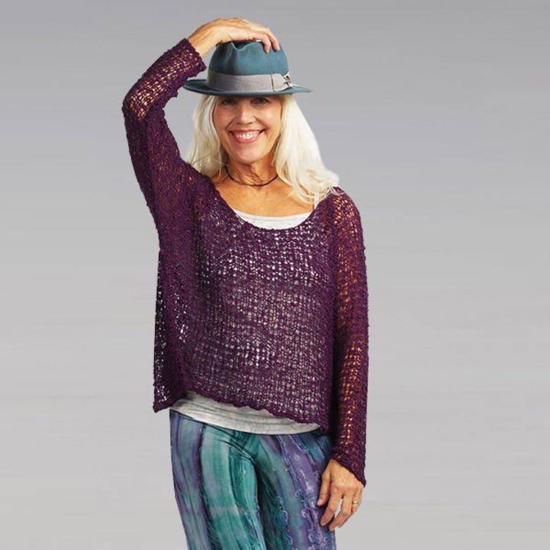 Hands To Hearts - Wholesale Tunic - Women's - Crocheted Long Sleeve Soul Warmer57