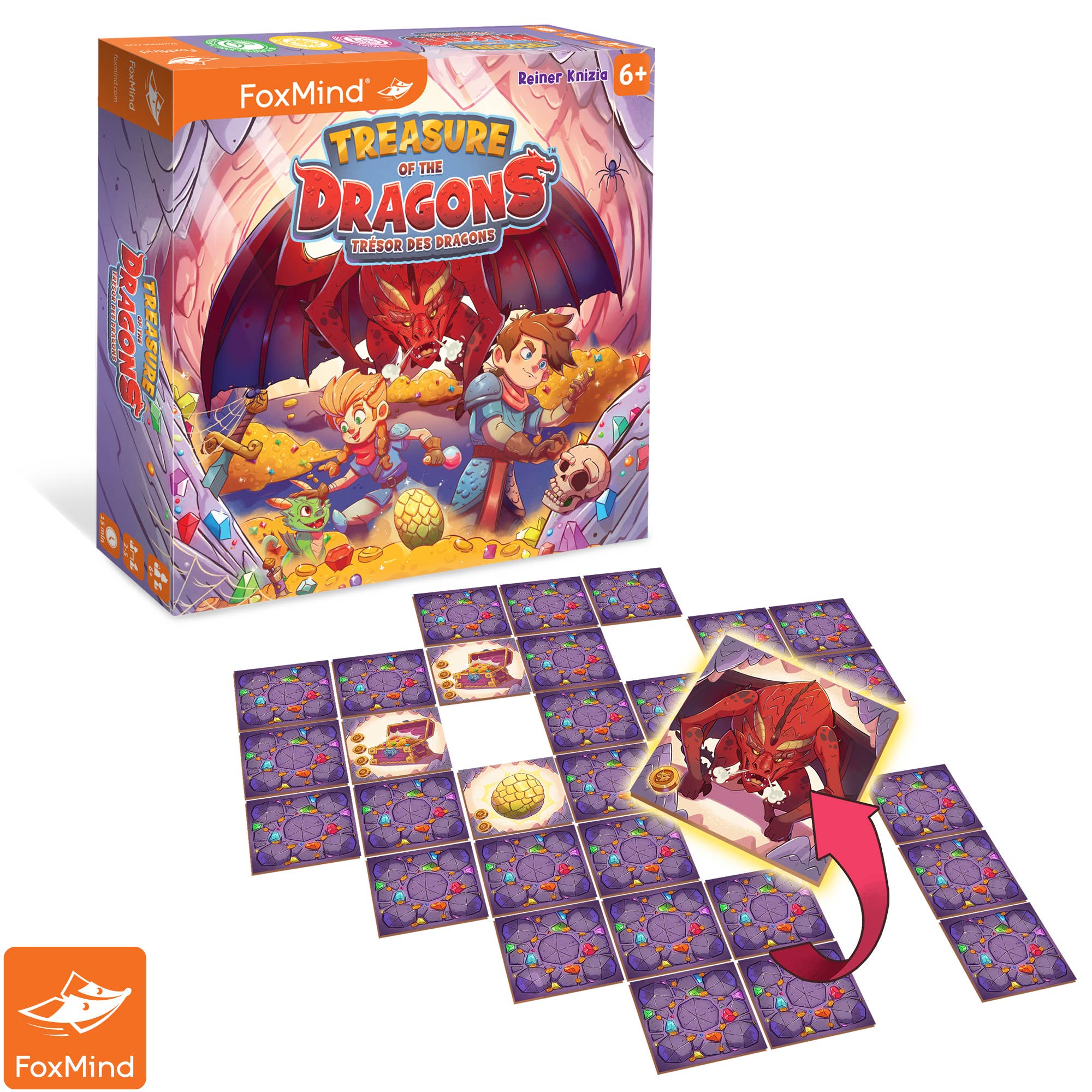 FoxMind - Wholesale Brain Game - Kids - Treasure of the Dragons1