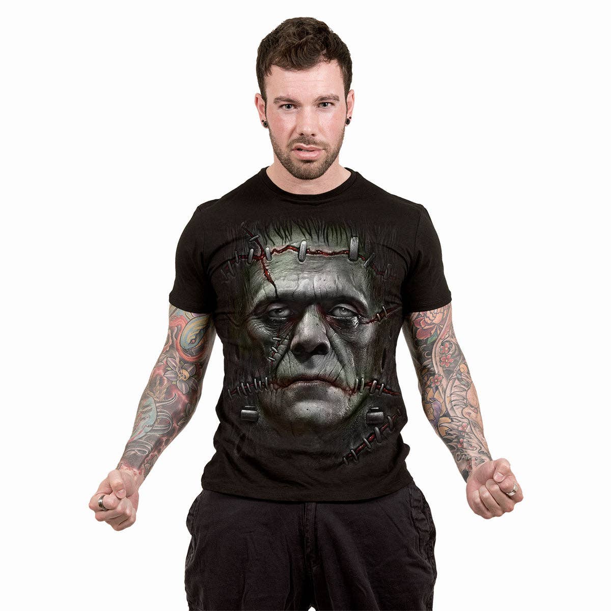 Spiral - Wholesale T-Shirt (Graphic) - Men's - IT LIVES - T-Shirt Black2