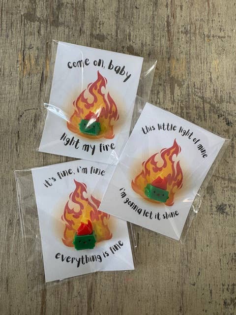 Boutique Unique - Wholesale Keepsake Coin/Token - Dumpster Fire1