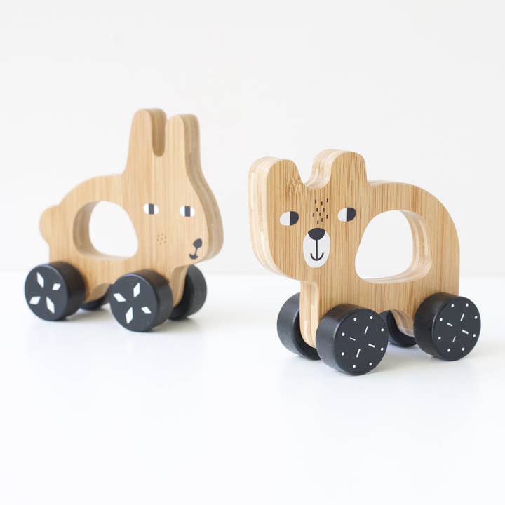 Wee Gallery - Wholesale Wood Toy - Kids - Push Toy - Bear8