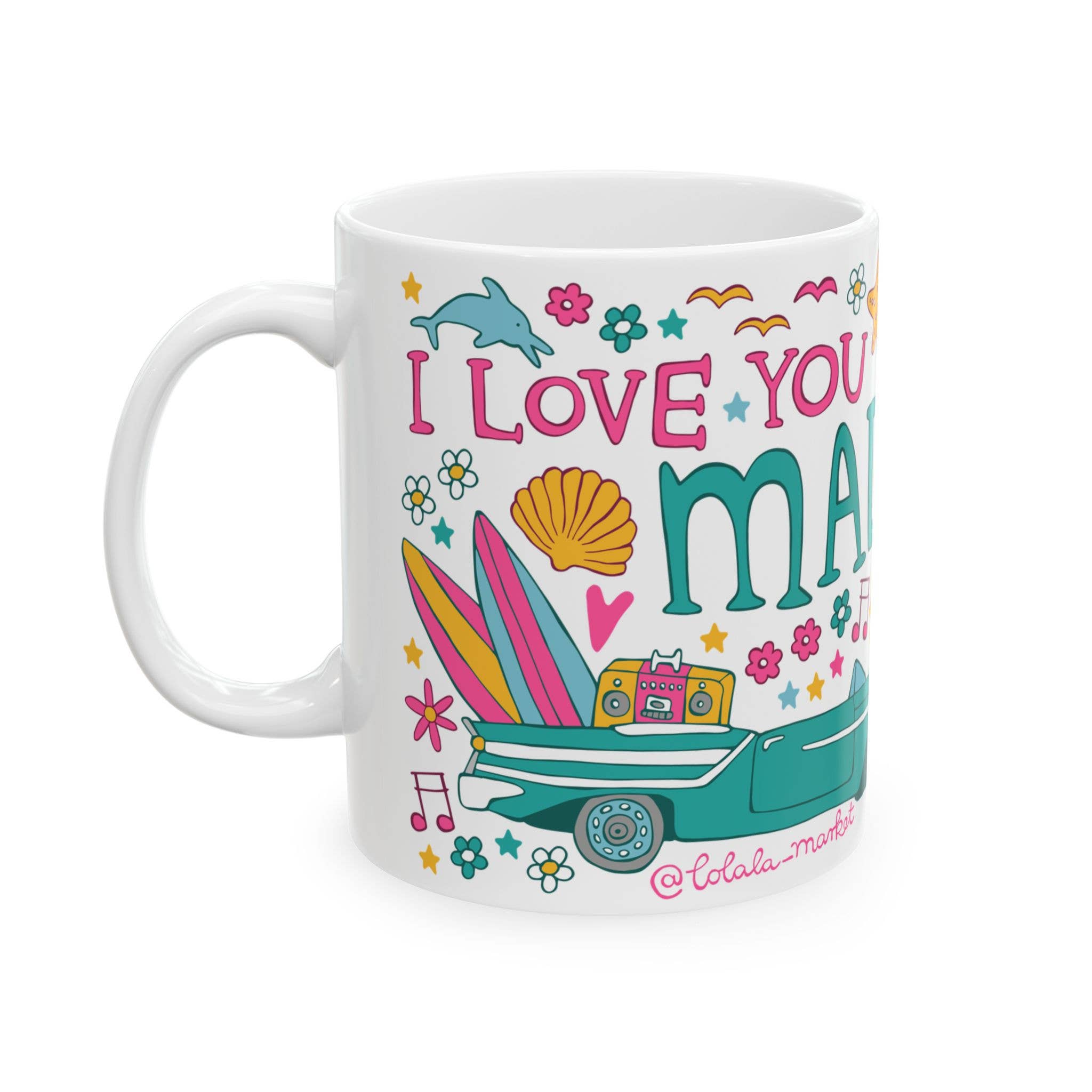 LOLALA - Wholesale Coffee Mug - Malibu - Coffee Mug (11oz)1