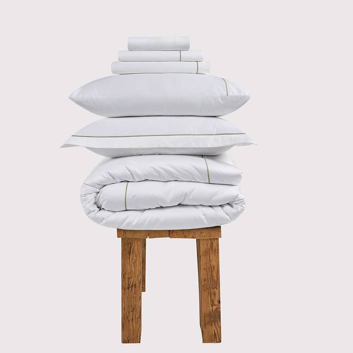 300 Thread Count Percale Oakwood Bedding Set - Mink for wholesale by Bedding Envy