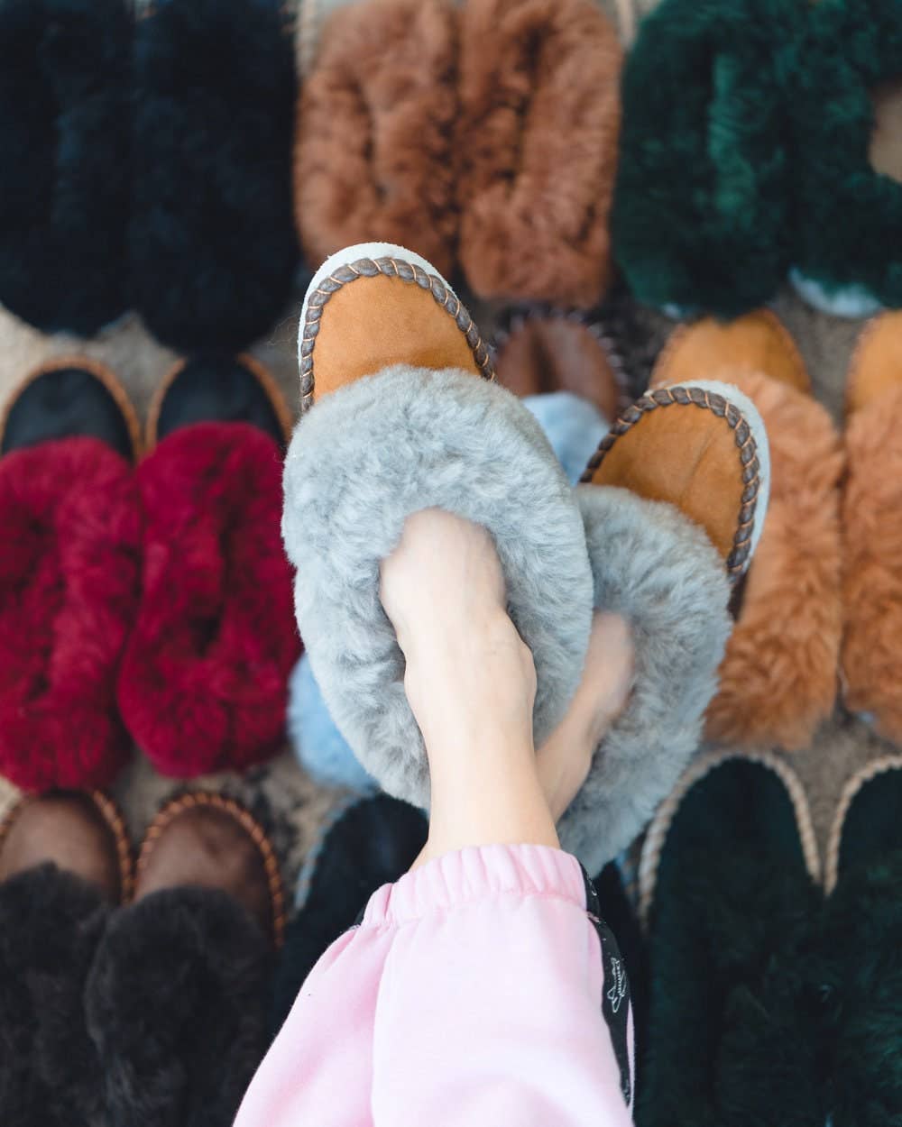 Sheepers - Wholesale Slippers - Women's - Lucky Dip No Embroidery Sheepers Slippers6