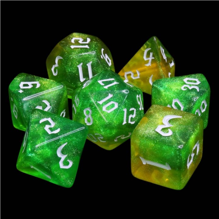 Foam Brain Games - Wholesale Dice - Fairy Tinker RPG Dice Set