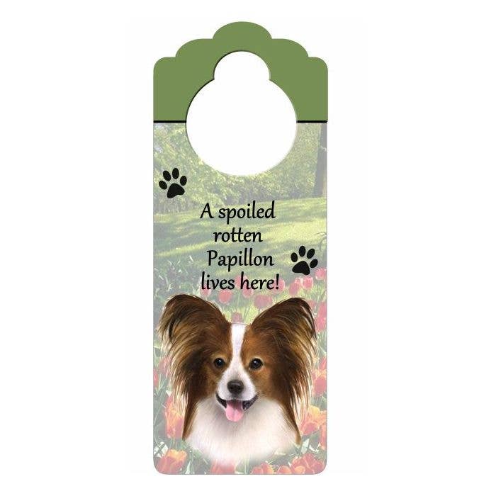 Poignée de porte Papillon Notes pour la vente par E&S Pets