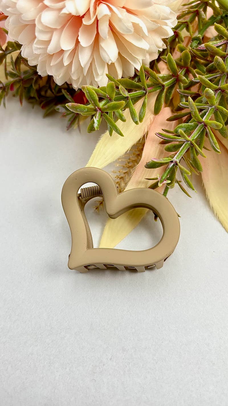 BYREN | ÉLINE L'ATELIER - Wholesale Hair Accessories Set - Women's - Mini heart hair clip 5cm YH403