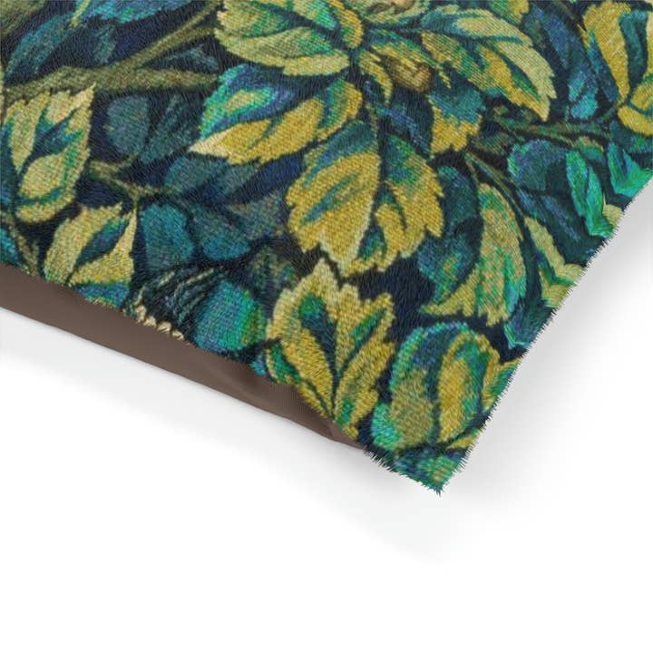 Willy Morris Home Emporium - Wholesale Pet bed – Dog - Dog Bed inspired by William Morris - Pheasant and Squirrel Collection (Pheasant) - Blue6