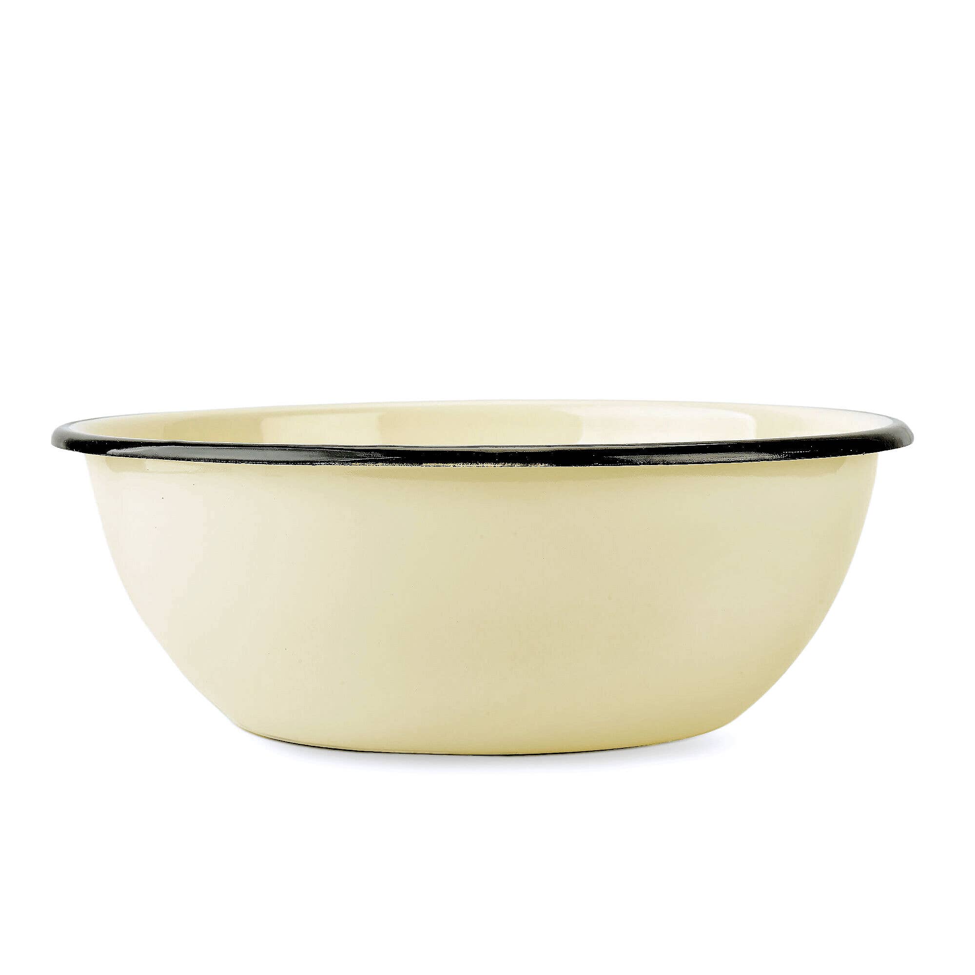STP - Wholesale Bowl - Ivory Vintage Enamel Bowl4