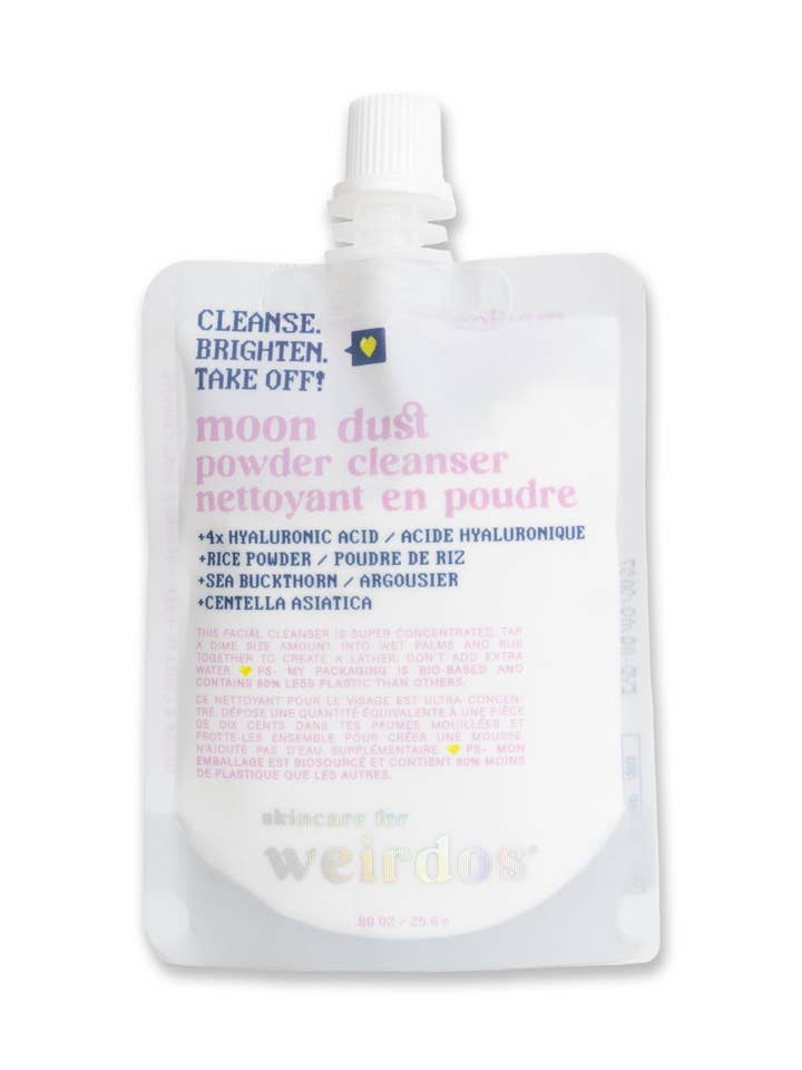 Moon Dust Powder Cleanser | Hydrating & Brightening FaceWash for wholesale by Skincare for Weirdos