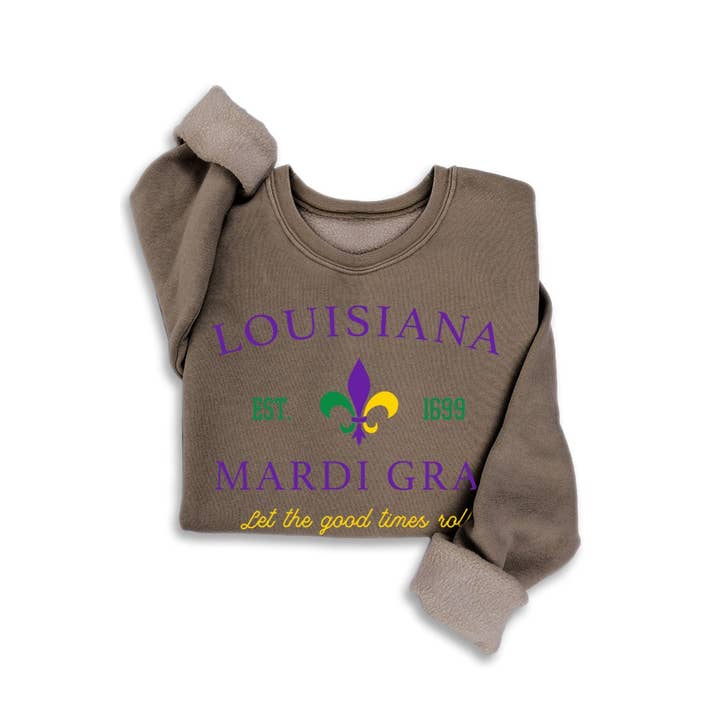 LOUISIANA MARDI GRAS MINERALTRÖJOR för wholesale av HRTandLUV