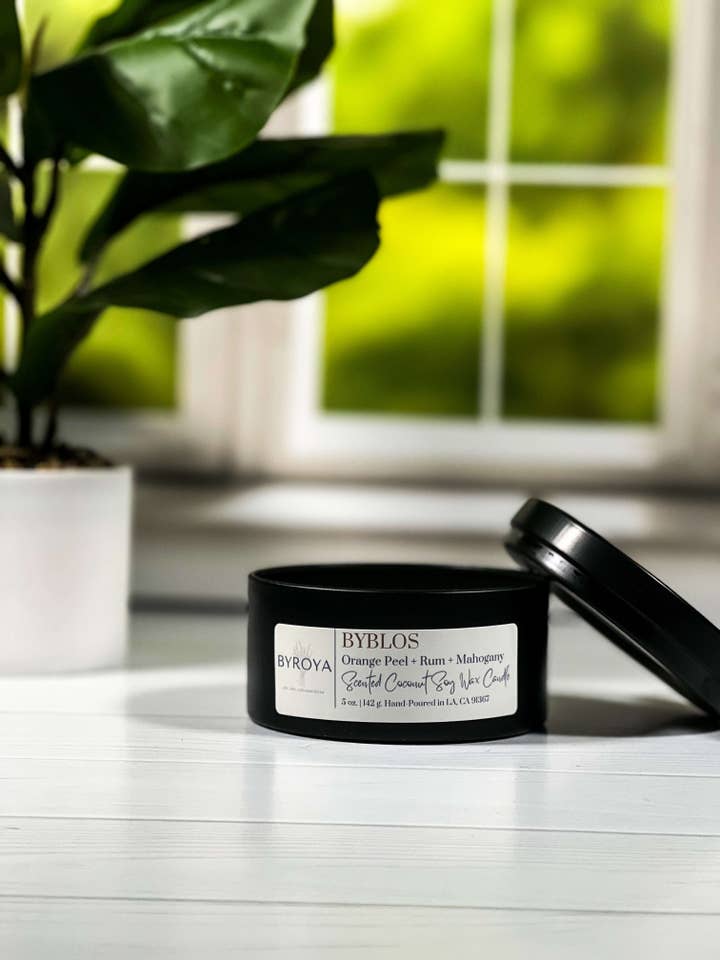Byblos 5 Oz. Candle for wholesale by ByRoya