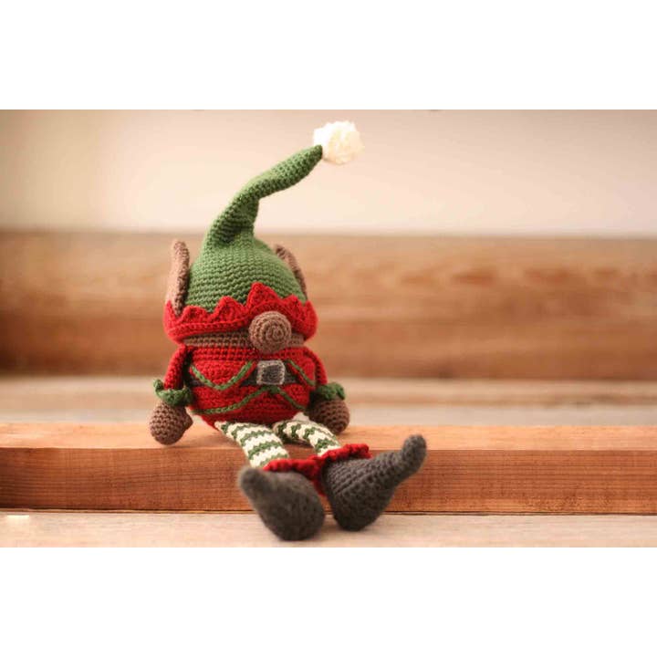 TOMOPOD LLC - Wholesale Christmas decoration - Chrismas Elf Gnome Crochet, Elf on the Shelf Doll4