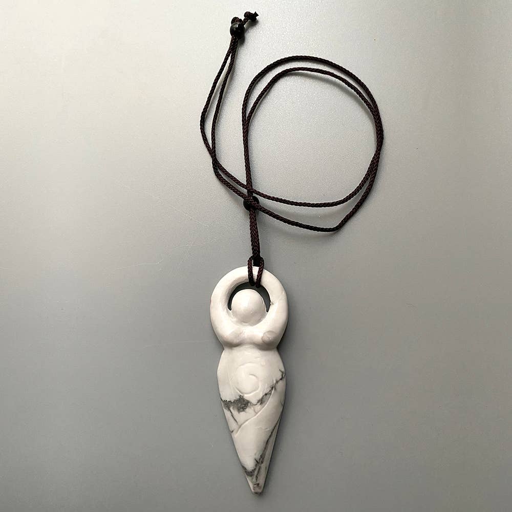 VIE – Engroshandel Halskæde med vedhæng – Vedhæng af Moder Jord-gudinde, 8x3 cm11