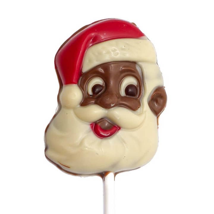 The Belgian Chocolate Makers - Wholesale Chocolate - Lollipop Christmas Santa Claus 20 Grs