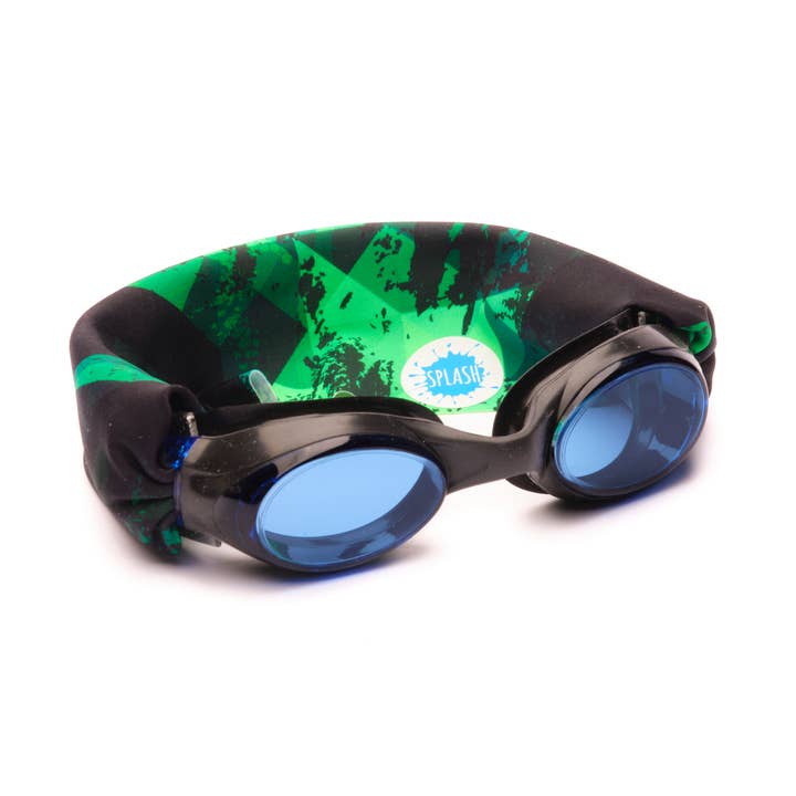 Green Fusion Swim Goggles for wholesale by Splash Place Swim Goggles
